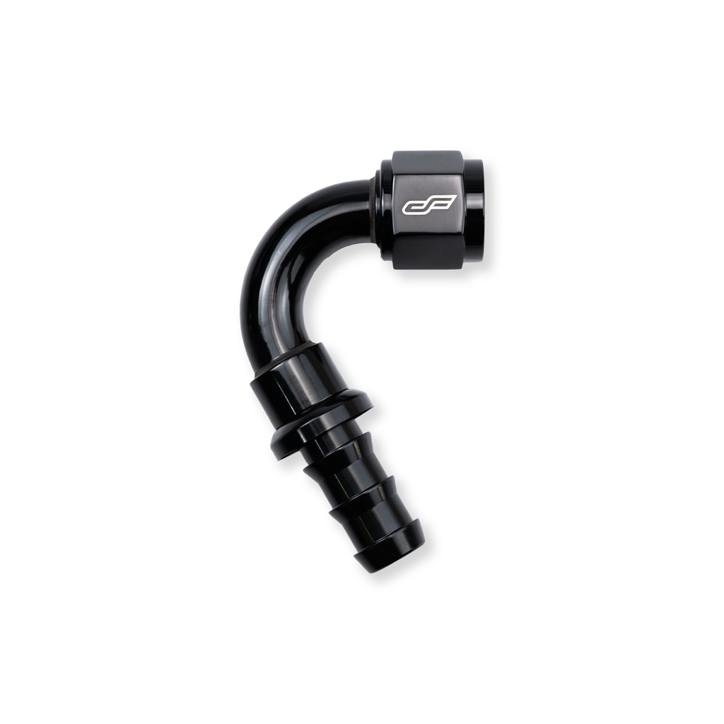 -06 AN 120 Degree Female Push-Loc Fitting