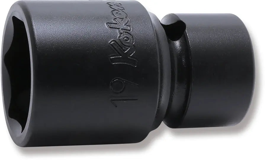 3/8 Sq. Dr. Socket 19mm 6 point 43mm Sleeve Drive