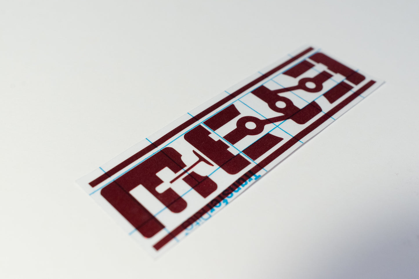 MeLe 6 in. Vinyl Cut Sticker - Red Mele Design Firm