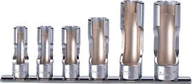 3/8 Sq. Dr. Socket Set 8mm-19mm Flare Nut 150mm 6 pieces