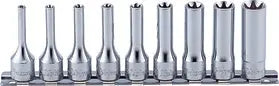 3/8 Sq. Dr. 9 Piece Deep TORX® Socket Set E4-E16