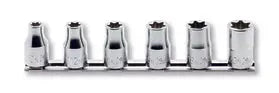 1/2 Sq. Dr. Socket Low Profile TORX® 6 piece Set E10N-E20N
