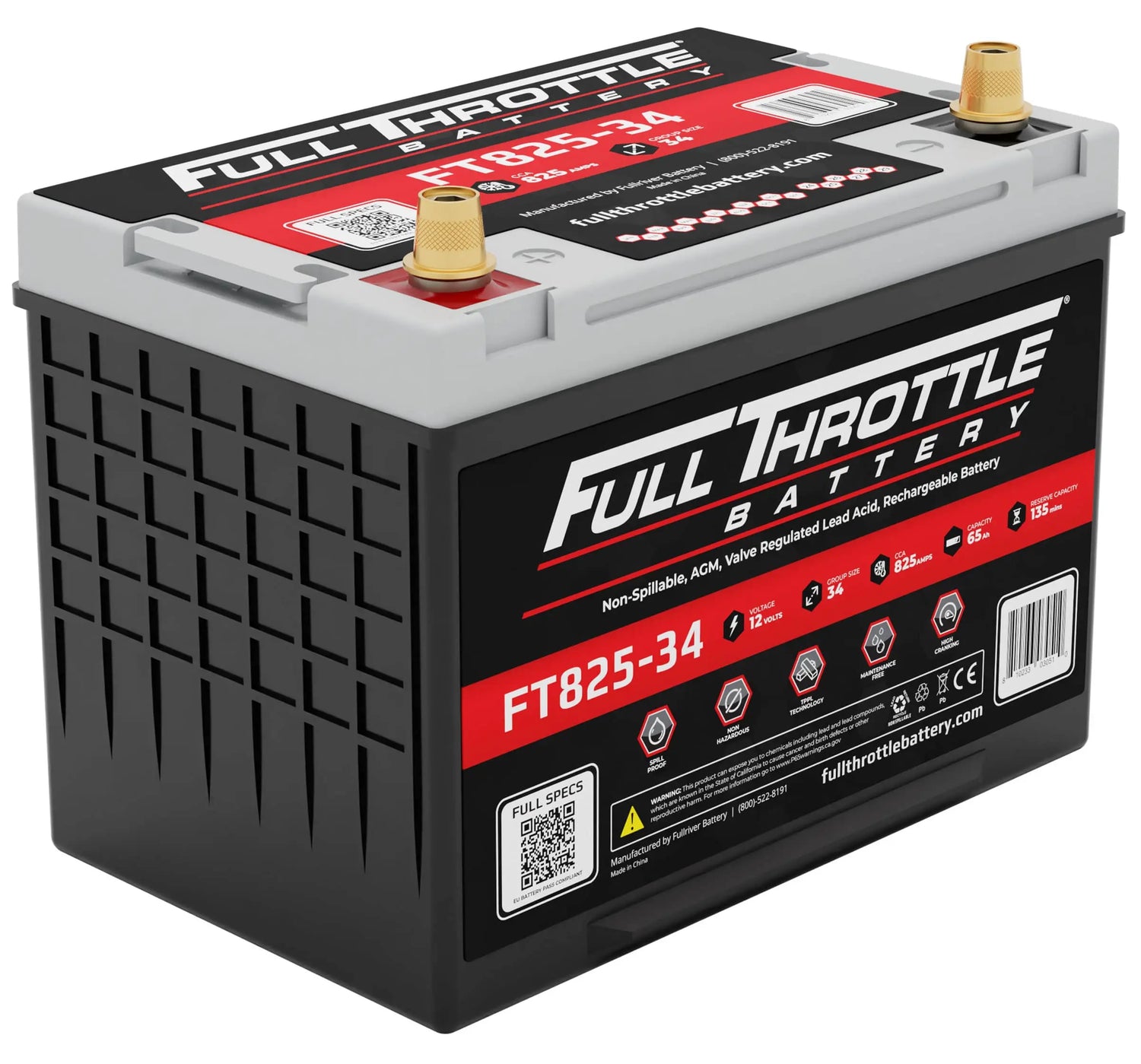 Full Throttle AGM Batteries
