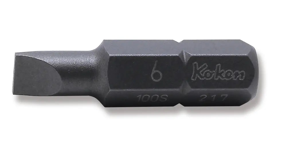 5/16 Hex Dr. Bit Slotted 1.0 x 6 Length 32mm