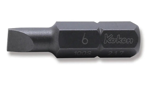 5/16 Hex Dr. Bit Slotted 1.0 x 6 Length 32mm