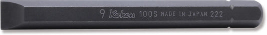 5/16 Hex Dr. Bit Slotted 1.6 x 9 Length 80mm