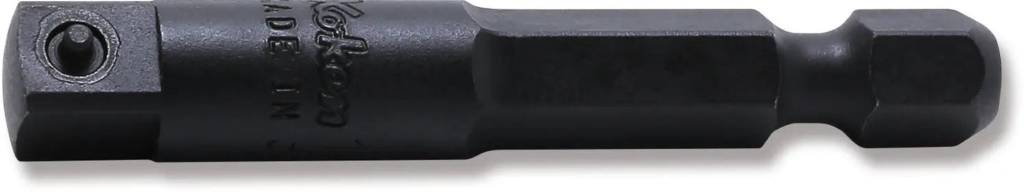 1/4 Hex Dr. Adaptor 1/4 Square Length 50mm Pin type