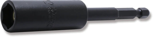 1/4 Hex Dr. Nut Setter 12mm 6 point Length 100mm Slide Magnet