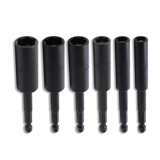 Sliding Magnet Metric Nut Setter Set 100mm Lengths - 115G.100/6