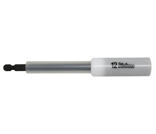 1/4 Hex Dr. Nut Setter with Plastic Protector 12mm 6 point Length 150mm Slide Magnet Turnable POM cover