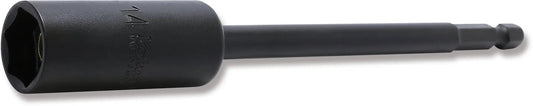 1/4 Hex Dr. Nut Setter 14mm 6 point Length 150mm Slide Magnet
