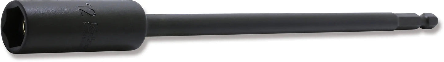 1/4 Hex Dr. Nut Setter 12mm 6 point Length 200mm Slide Magnet