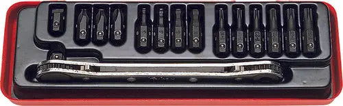 15 Piece Bit Set w/ Wrench