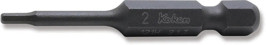 1/4 Hex Dr. Bit 2mm Hex Length 50mm