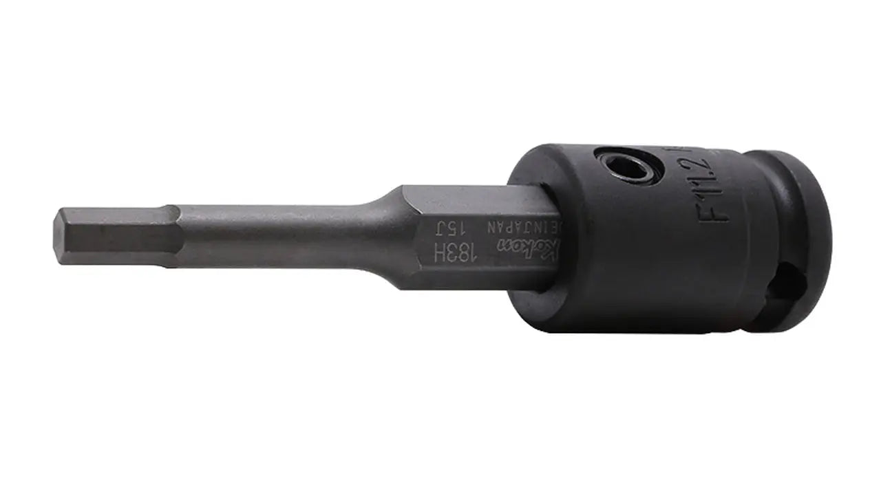 3/8 Sq. Dr. Bit Socket 3mm Hex Length 92mm