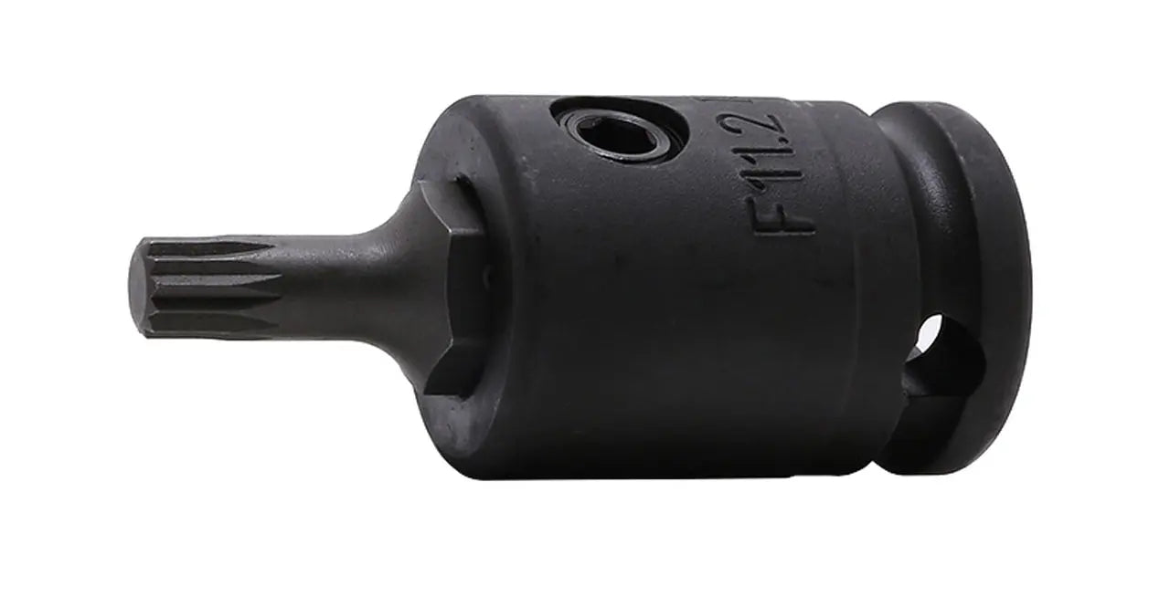 3/8 Sq. Dr. Bit Socket XZN M10 Triple Square Length 52mm