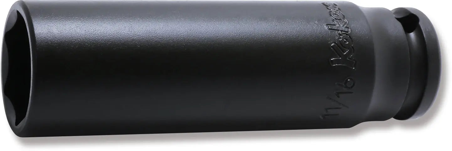 3/8 Sq. Dr. Socket 11/16 6 point Length 80mm