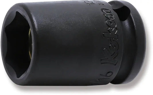 3/8 Sq. Dr. Socket 9/16 6 point Length 32mm Magnet