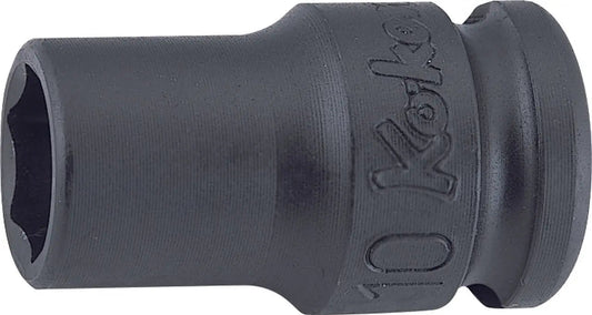3/8 Sq. Dr. Socket 15mm 6 point Length 32mm Thin walled