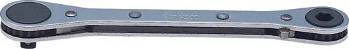 1/4" Square and Hex Dual Ratchet Handle - Length 141mm