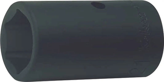 1/2 Sq. Dr. Double Ended Socket 17 x 19mm 6 point Length 48mm