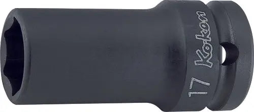 1/2 Sq. Dr. Socket 17mm 6 point Length 60mm Thin walled
