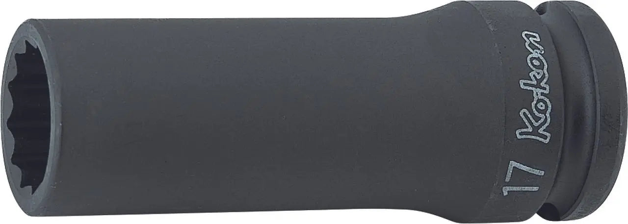 1/2 Sq. Dr. Socket 16mm 12 point Length 80mm
