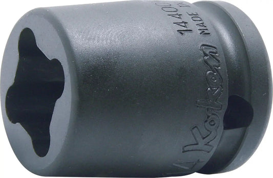 1/2 Sq. Dr. Socket 14mm 4 point Length 38mm