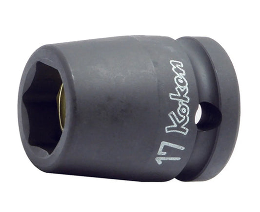 1/2 Sq. Dr. Socket 15mm 6 point Length 38mm Magnet