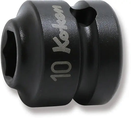 1/2 Sq. Dr. Socket 10mm 6 point Length 23mm Thin walled