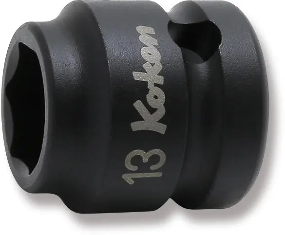 1/2 Sq. Dr. Socket 13mm 6 point Length 25mm Thin walled