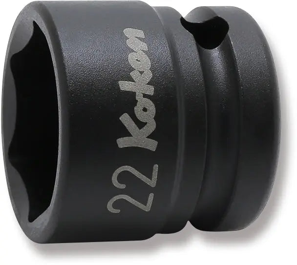 1/2 Sq. Dr. Socket 22mm 6 point Length 28.5mm Thin walled