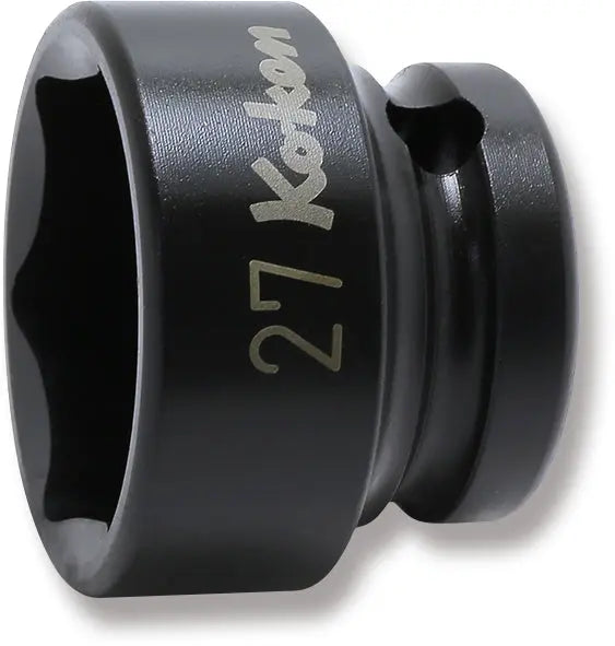 1/2 Sq. Dr. Socket 27mm 6 point Length 28.5mm Thin walled
