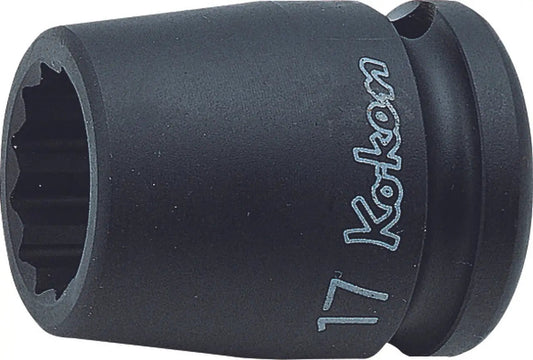 1/2 Sq. Dr. Socket 12mm 12 point Length 38mm