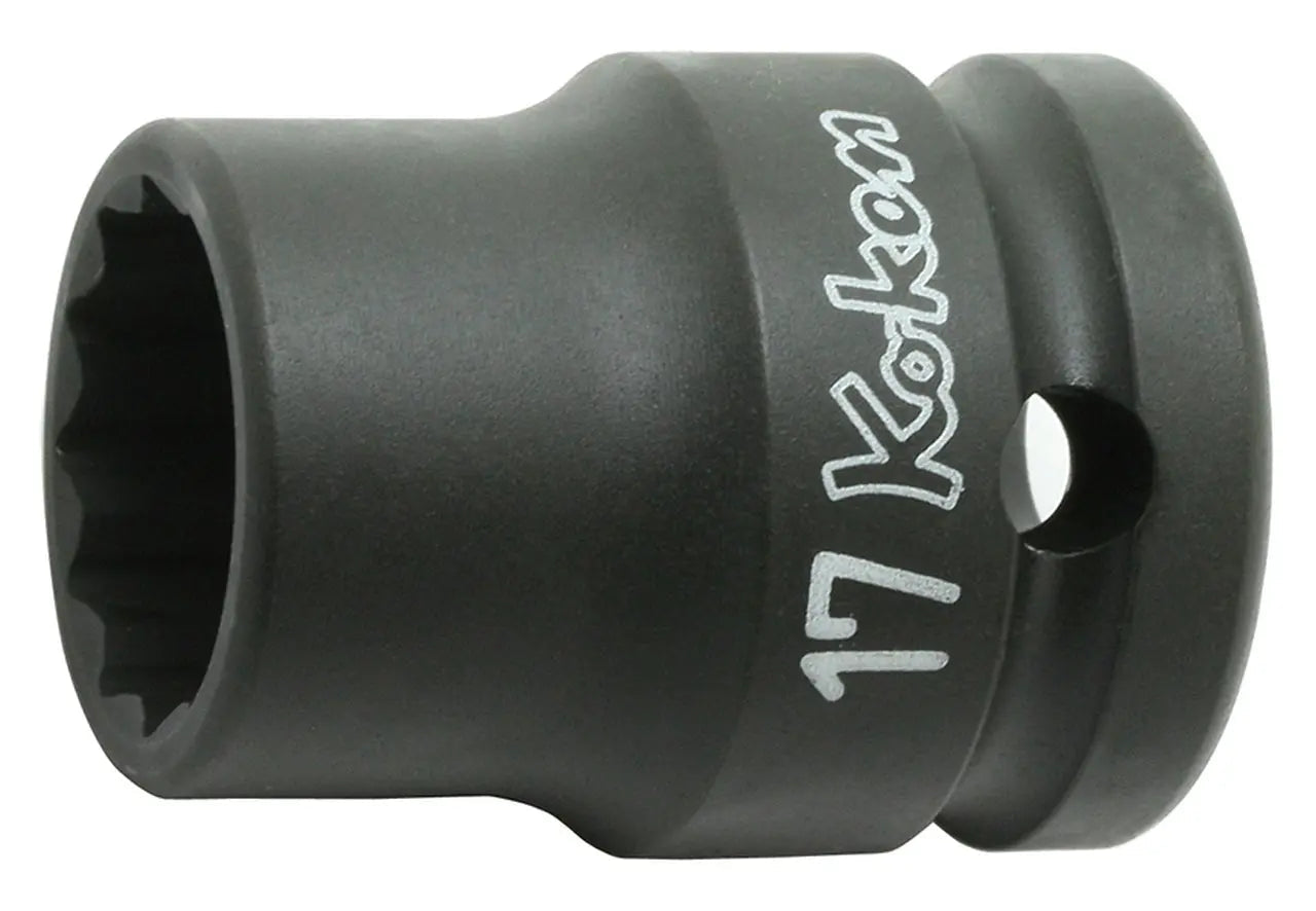 1/2 Sq. Dr. Socket 1.3/16 12 point Length 42mm Thin walled