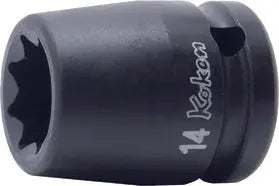 1/2 Sq. Dr. Socket 27mm Double Square Length 46mm