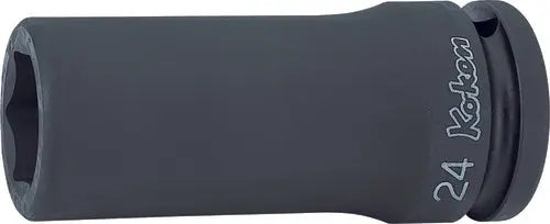 3/4 Sq. Dr. Socket 24mm 6 point Length 100mm