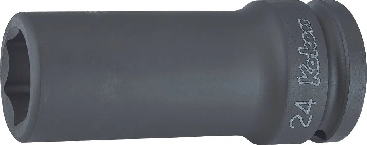 3/4 Sq. Dr. Socket 1.1/8 6 point Length 100mm Thin walled