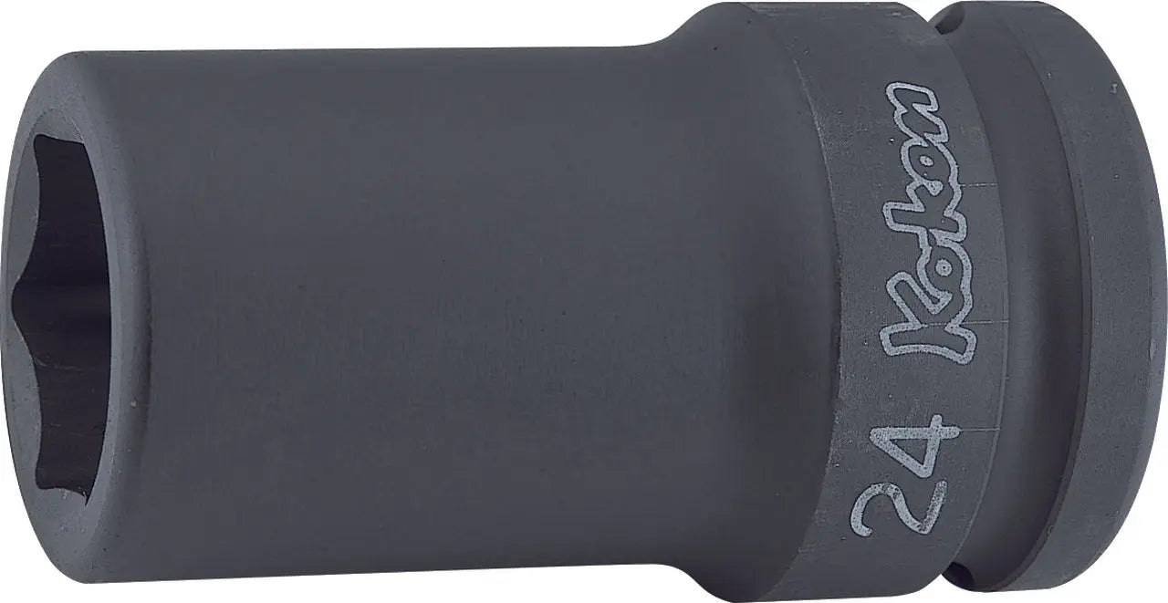 3/4 Sq. Dr. Socket 22mm 6 point Length 75mm Thin walled