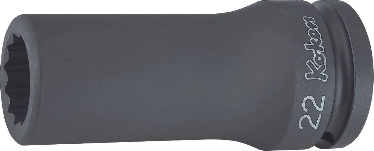 3/4 Sq. Dr. Socket 21mm 12 point Length 100mm