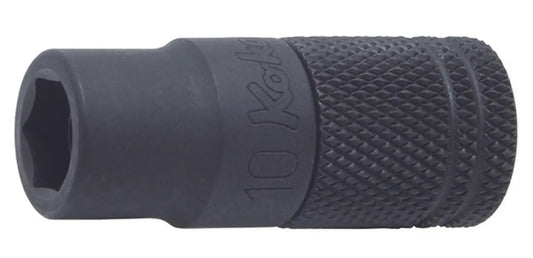 1/4 Hex Dr. Slide Socket 13mm 6 point Length 45mm Ring Magnet