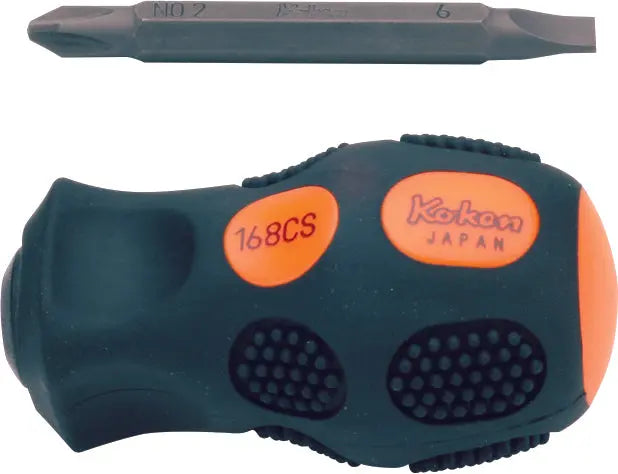 Interchangeable Screwdriver PH2 x 6mm Stubby Length 86mm