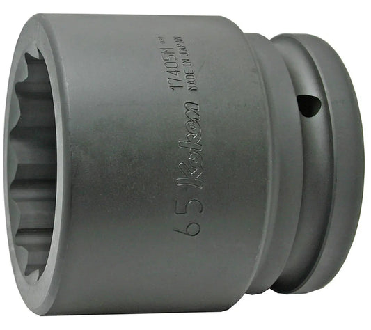 1.1/2 Sq. Dr. Socket 2.3/8 12 point Length 90mm