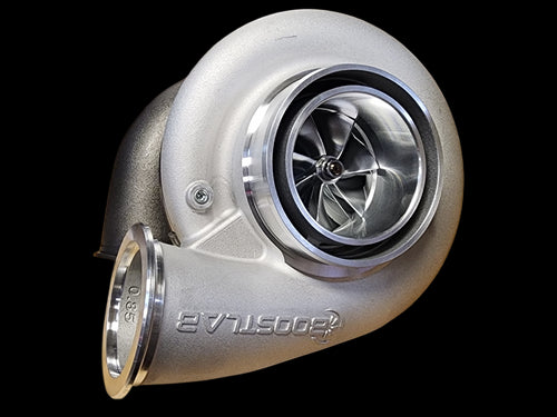 BL8685R Dual Ball Bearing Turbocharger T4 1.25 A/R V-Band Out (7+7 Blade Point Milled Billet CW)