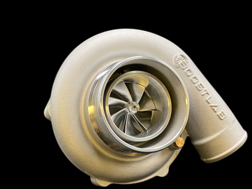 BL6466R Journal Bearing Turbocharger T4 .81 A/R 3" V-Band Out (7+7 Blade Point Milled Billet CW)