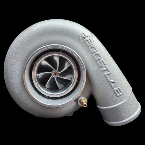 BL6670R Dual Ball Bearing Turbocharger T4 .81 A/R 3" V-Band Out (7+7 Blade Point Milled Billet CW)