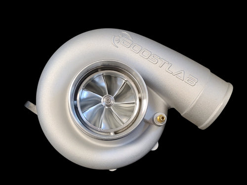 BL7675R Dual Ball Bearing Turbocharger 1.01 A/R V-Band In/Out (7+7 Blade Point Milled Billet CW)