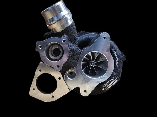 BL54XR FA24 Dual Ball Bearing Turbocharger w/ 10cm2 Turbine Housing (10-Blade Billet CW)