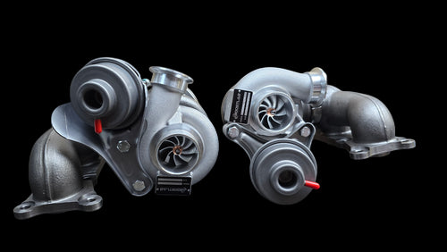 BL TD04L-17T Journal Bearing Twin Turbocharger Upgrade for BMW N54 (Billet 11-Blade CW | Larger A/R TH)