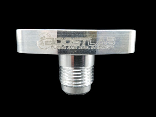 Short Billet -10 AN T3/T4 Square Port Drain Flange